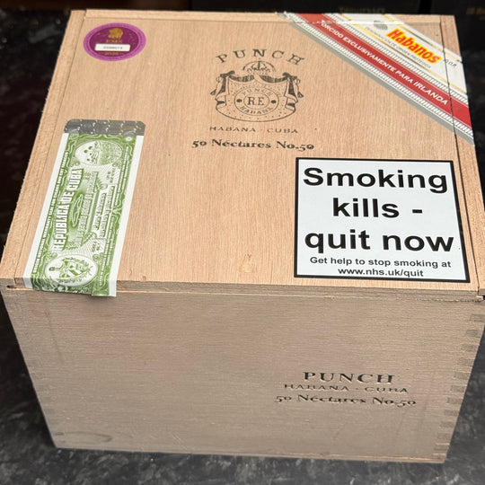 Wooden box gift punch LE 50