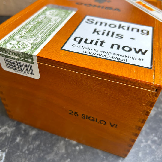 Display cigar box sell 25 Siglo VI