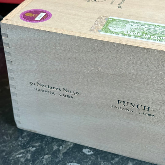 Wooden box gift punch LE 50